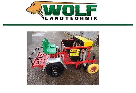 Wolf-Landtechnik GmbH automatische Pflanzmaschine | Knoblauch | Zwiebeln | 4reihig